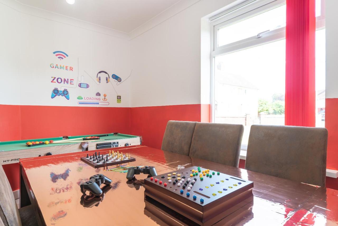 Aseda 4 Bedroom Private Parking, Game Zone -Pool Table, Garden Home Kingston upon Hull Esterno foto